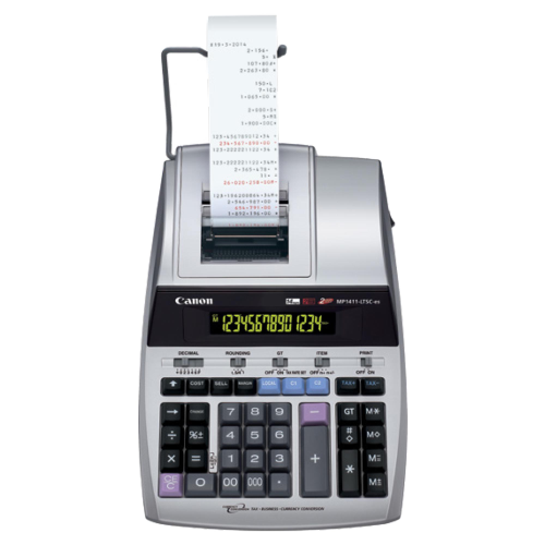 CANON MP 1411-LTSC CALCOLATRICE SCRIVENTE 14 CIFRE ALIMENTAZIONE CA COLORE GRIGIO